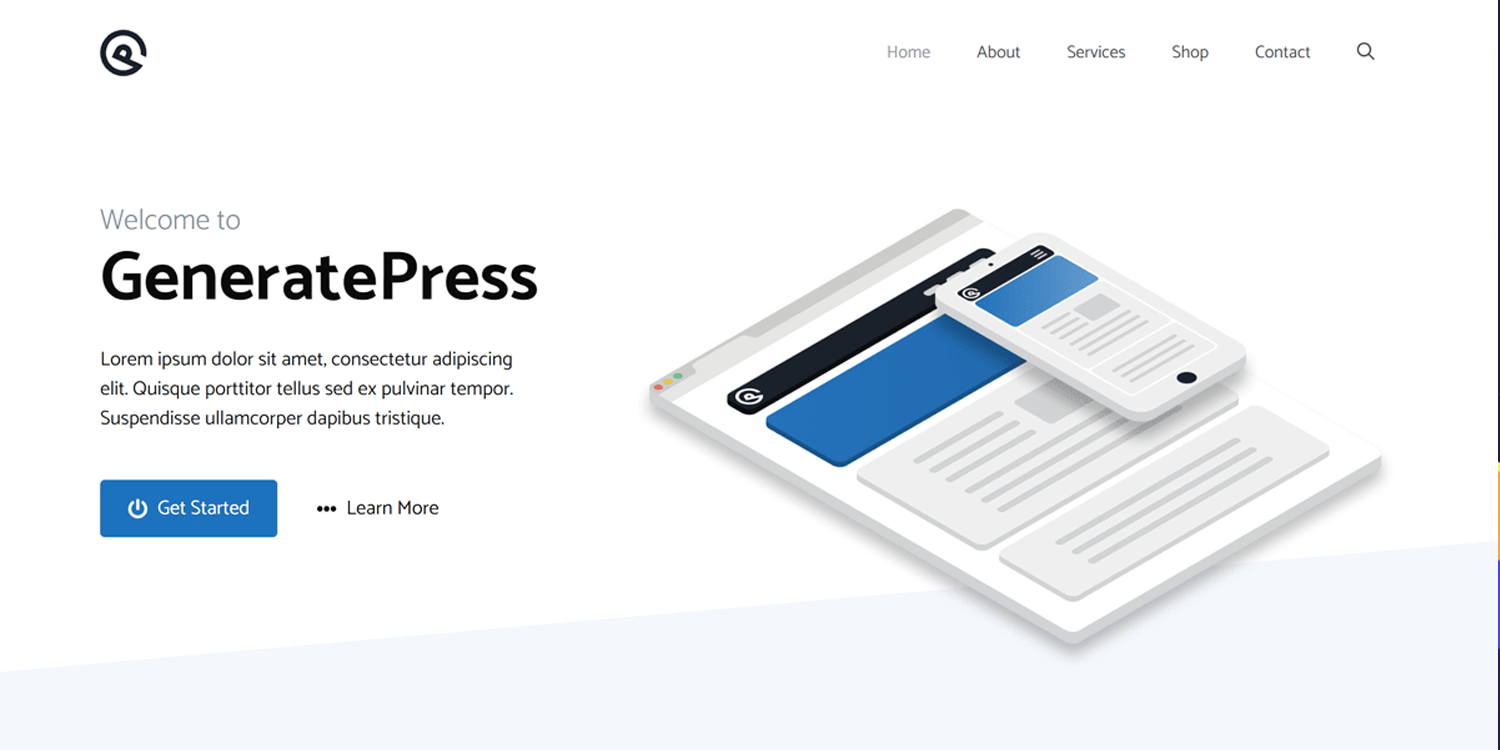 Generatepress Theme