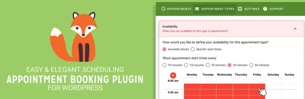 Appointment Booking Calendar