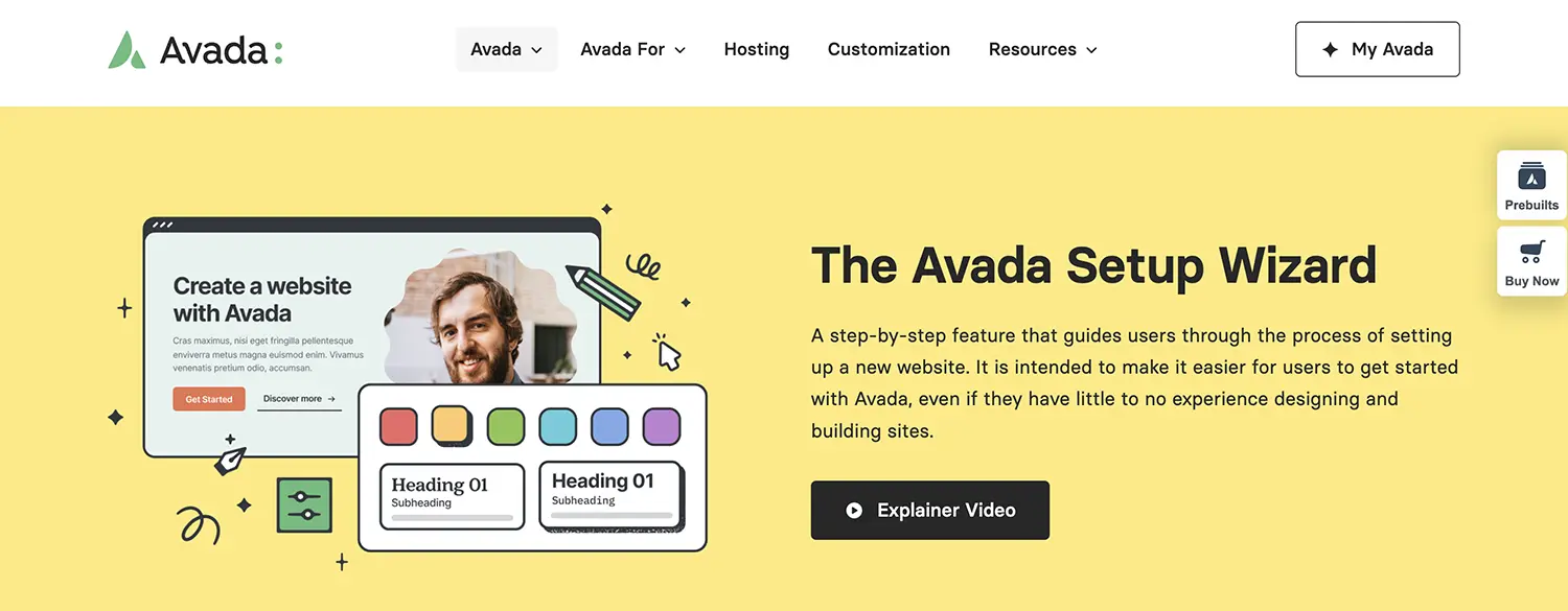 Avada Setup Wizard