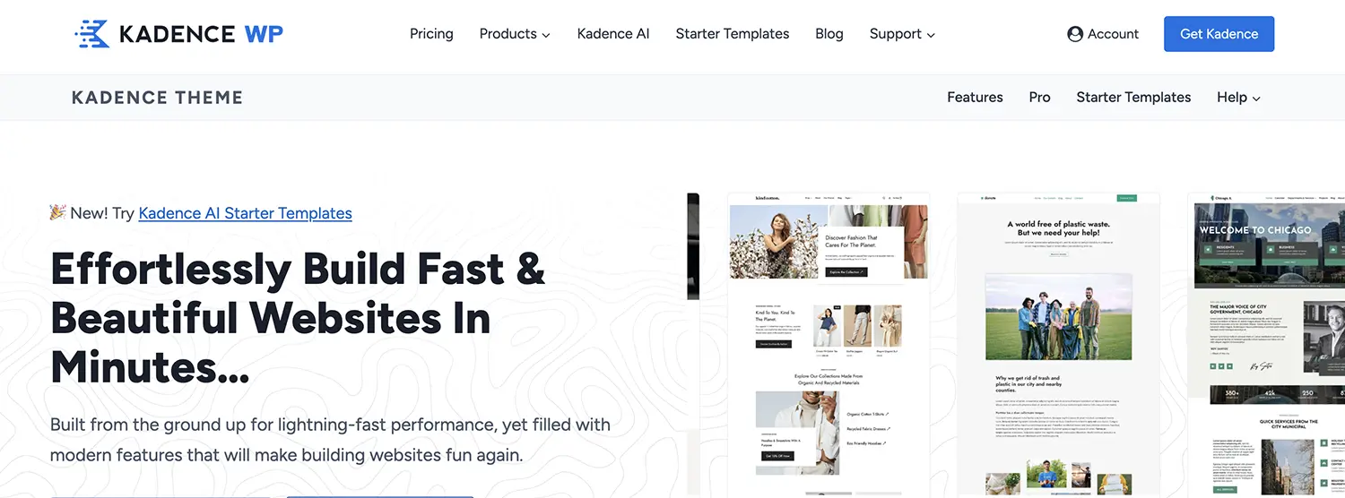 Kadence Theme