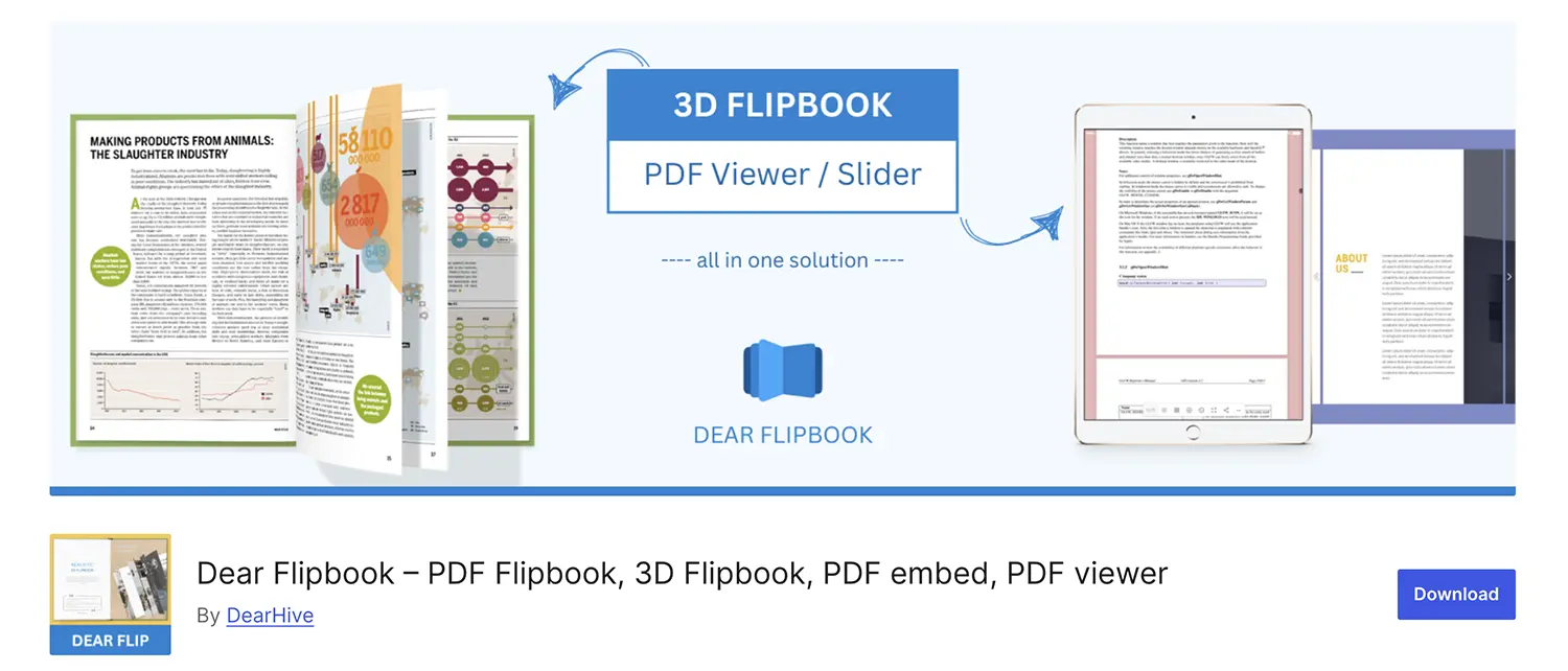 9 Best PDF Viewer Plugins For WordPress Dear Flipbook – PDF Flipbook