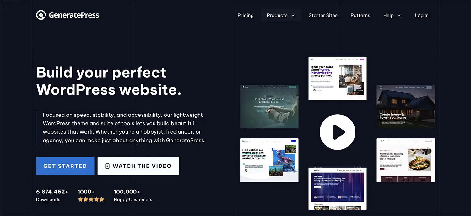 Generatepress Theme