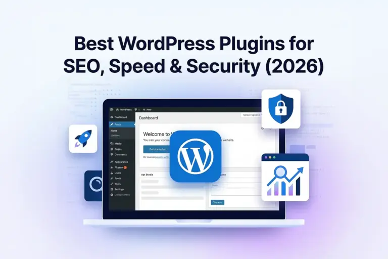 Best WordPress Plugins for SEO, Speed & Security (2026)