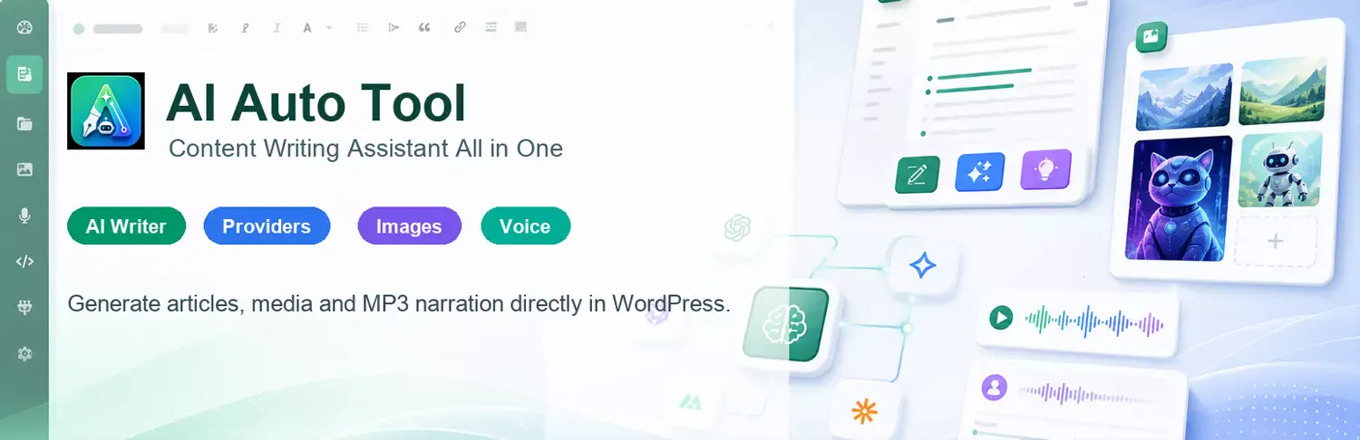 9 Best AI Plugins for WordPress AI Content Writing Assistant (by Aspiag)